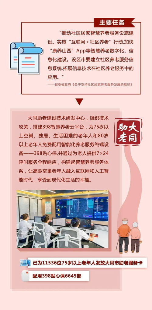 福利 大同助老 对标省社区居家养老服务发展意见 六助 温暖千家万户